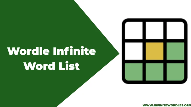Wordle Infinite Word List